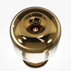 Abat-jour da comodino camera da letto maytoni spirito oro led 3000k