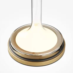 Abat-jour da comodino camera da letto maytoni spirito oro led 3000k