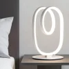 Abat-jour da comodino diva bianco gea luce design moderna