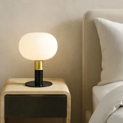 Abat-jour da comodino mose miloox dimmerabile per camera da letto