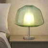 Abat-jour da comodino toplight vetro verde design moderna