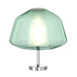 Abat-jour da comodino toplight vetro verde design moderna