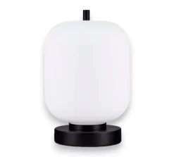 Abat jour lampada camera da letto nera bianca per moderna