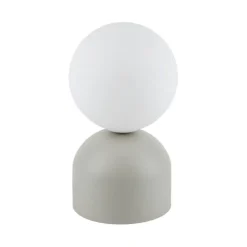 Abat-jour lampada da comodino bianca design moderna