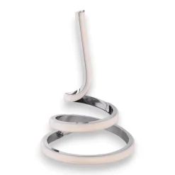 Abat-jour lampada da comodino ricciolo moderna led 15w 4500k fp