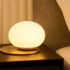 Abat-jour lampada ideal lux ninfea tl1 ottone da comodino