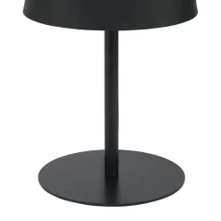 Abat-jour nera moderna per comodini camera da letto