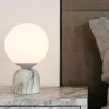 Abat jour per camera da letto effetto marmo