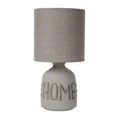 Abat-jour per camera da letto shabby chic lampada da comodino di ceramica