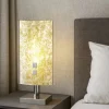 Abat-jour vetro foglia oro top light shadow