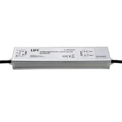 Accessori per strisce led life alimentatore switc. case ip67 slim 24v 2,1a 50w input 230 vac