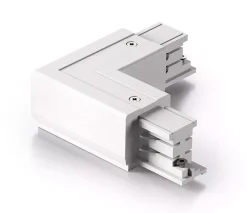 Accessori gea giunto a l per connessione elettrica meccanica binario trifase bianco gea luce