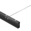 Accessori gea luce kit sospensione nero con staffa unione di binari trifase