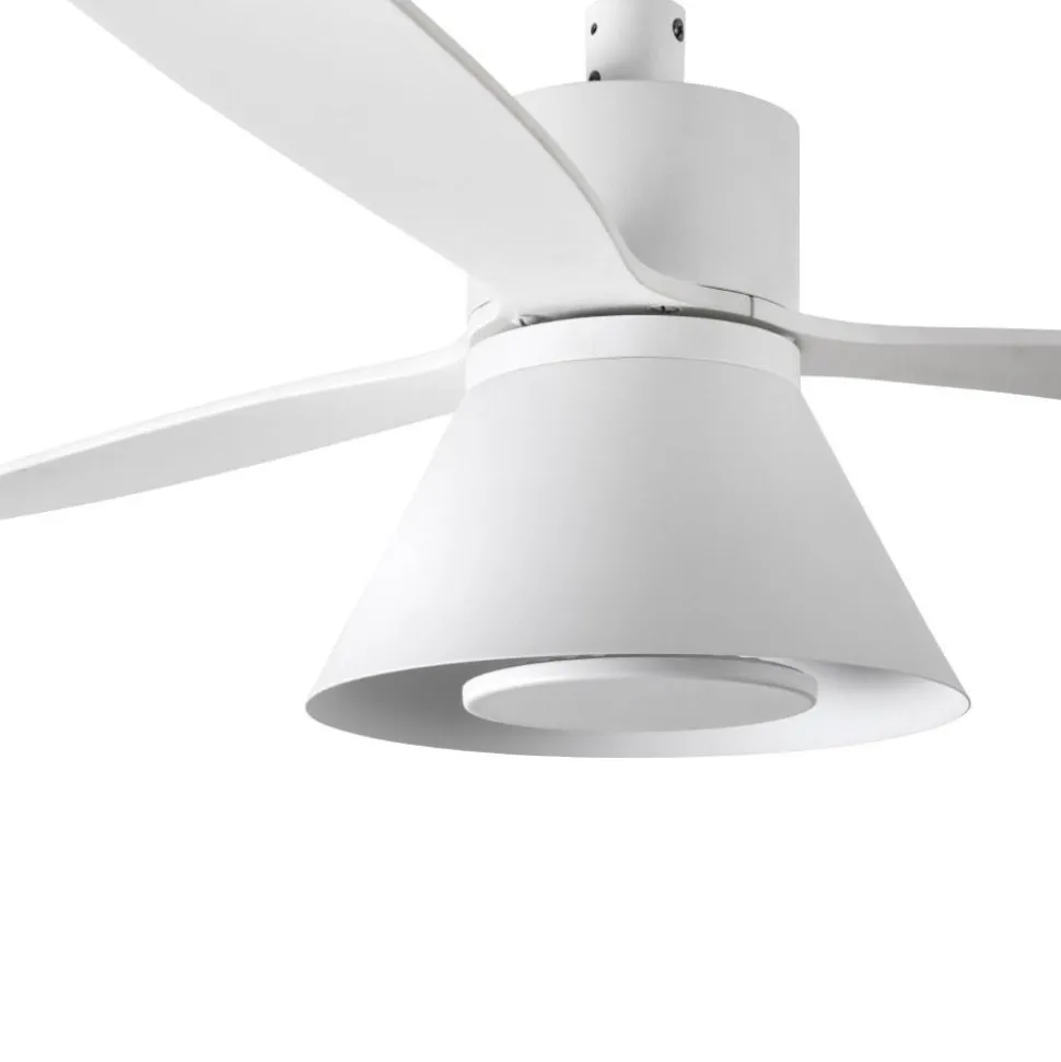 Accessorio kit luce led 20w cct per ventilatore bianco da soffitto