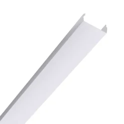 Accessorio diffusore policarbonato bianco opale alto per profilo