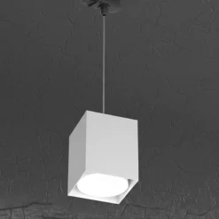 Accessorio lampada a sopensione kit per binario monofase nero