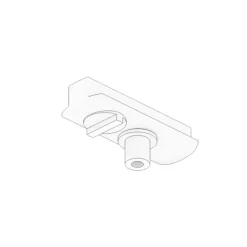 Accessorio lampada a sospensione per binario monofase bianco