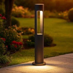 Acqua pt1 lampione da giardino antracite ideal lux