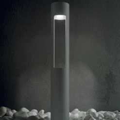 Acqua pt1 lampione da giardino antracite ideal lux