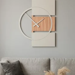 Adam orologio da parete moderno legno zingana