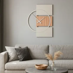 Adam orologio da parete moderno legno zingana