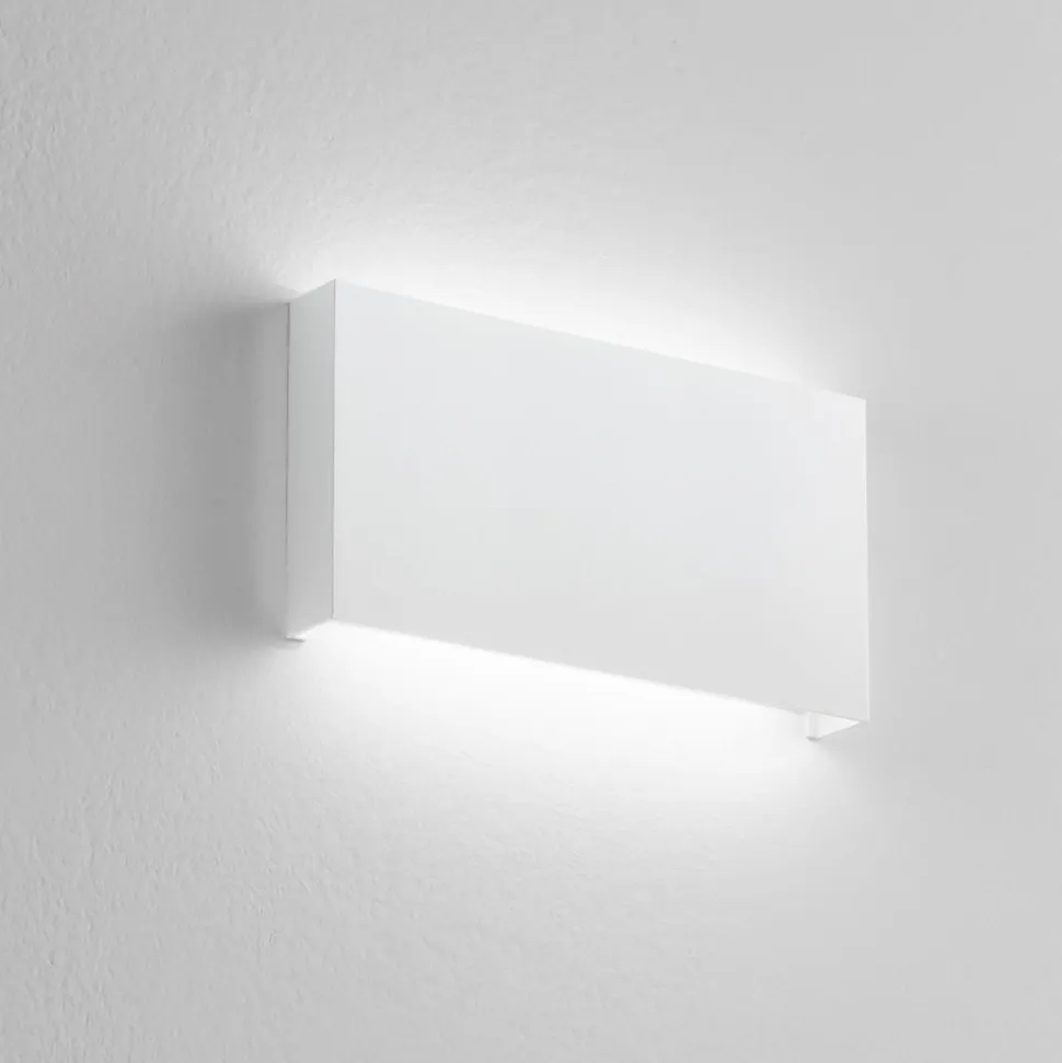 Affralux wally applique da esterno moderna bianco 20w 3000k 4000k