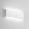 Affralux wally applique esterno bianco 30w 3000k 4000k moderna