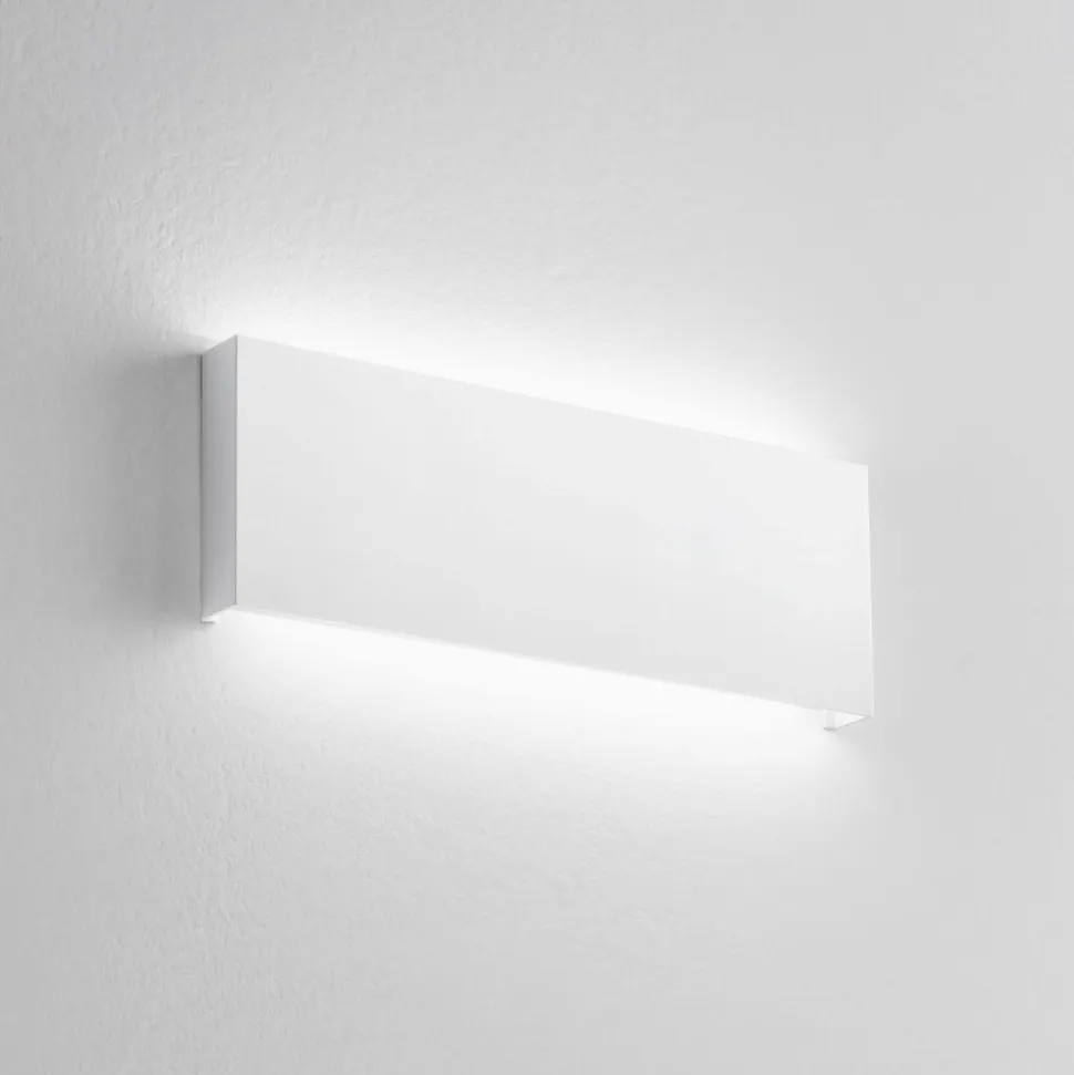 Affralux wally applique esterno bianco 30w 3000k 4000k moderna