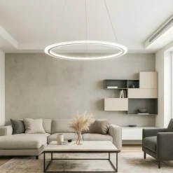 Affralux acryled lampadario anello led 23w 3000k
