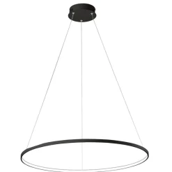 Affralux aluring lampadario moderno led 3200k nero