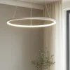 Affralux aluring lampadario moderno 26w cerchio bianco