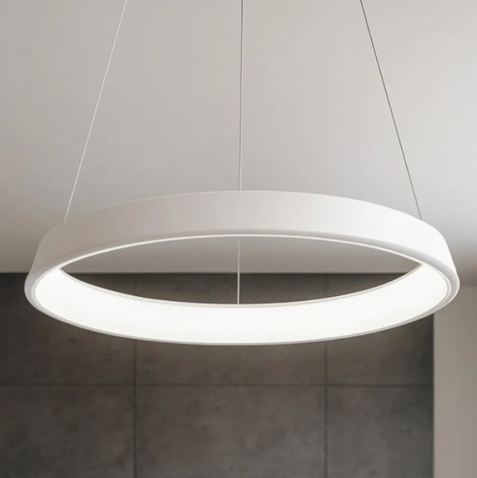 Affralux anelli diodi lampadario moderno led 35w 3200k