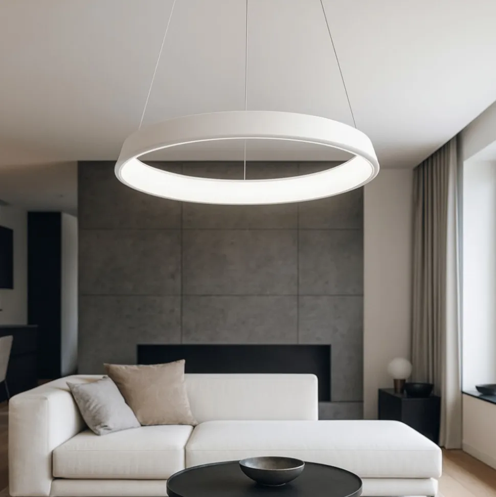 Affralux anelli diodi lampadario moderno led 35w 3200k