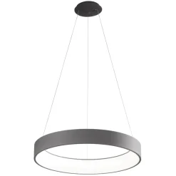 Affralux band diodi antracite lampadario cerchio led 45cm moderno