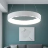 Affralux band diodi cerchio bianco 80cm lampadario moderno da soggiorno