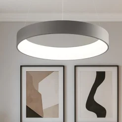 Affralux band diodi 80cm lampadario cerchio led antracite