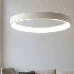 Affralux band diodi 108cm lampadario led 136w 3000k bianco