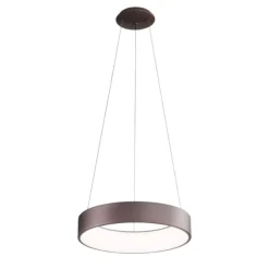 Affralux band diodi 80cm lampadario cerchio marrone caffe