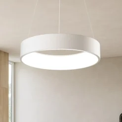 Affralux band diodi 45cm lampadario led 25w 3000k bianco moderno