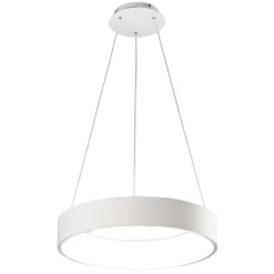Affralux band diodi 45cm lampadario led 25w 3000k bianco moderno