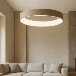 Affralux band diodi 45cm sabbia lampadario moderno cerchio