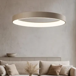 Affralux band diodi lampadario led cerchio sabbia 108cm
