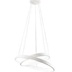 Affralux diodi lampadario per soggiorno moderno led 82w 3200k bianco