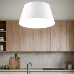 Affralux parabole diodi lampadario da cucina moderna bianco led 63w 3200k