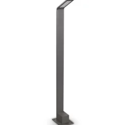 Agos pt h80 4000k lampione da giardino antracite ip54 led 4000k