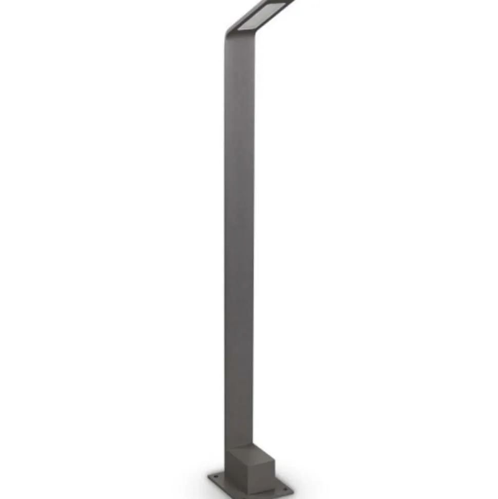 Agos pt h80 4000k lampione da giardino antracite ip54 led 4000k