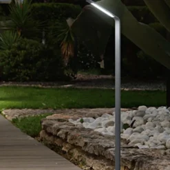 Agos pt h80 4000k lampione da giardino antracite ip54 led 4000k