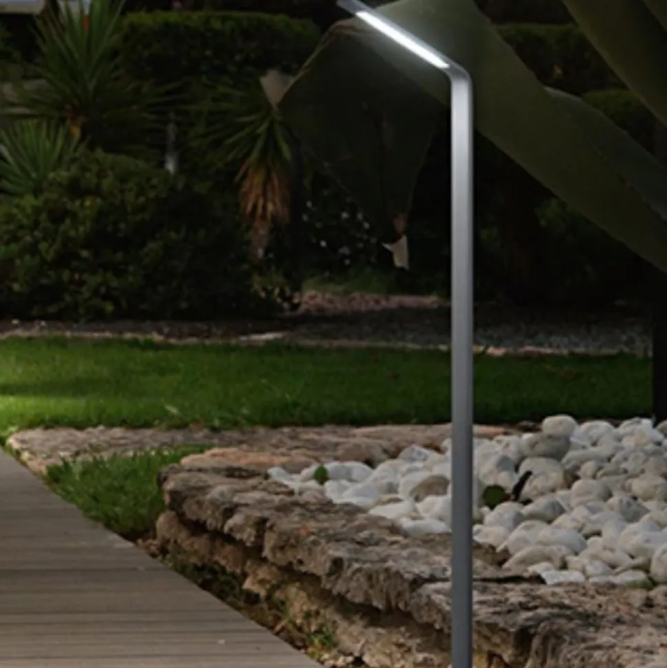 Agos pt h80 4000k lampione da giardino antracite ip54 led 4000k