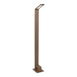 Agos pt 3000k lampione per esterno marrone design moderno