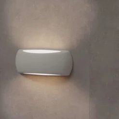 Alassio top light grigio applique esterno anti corrosione ip66